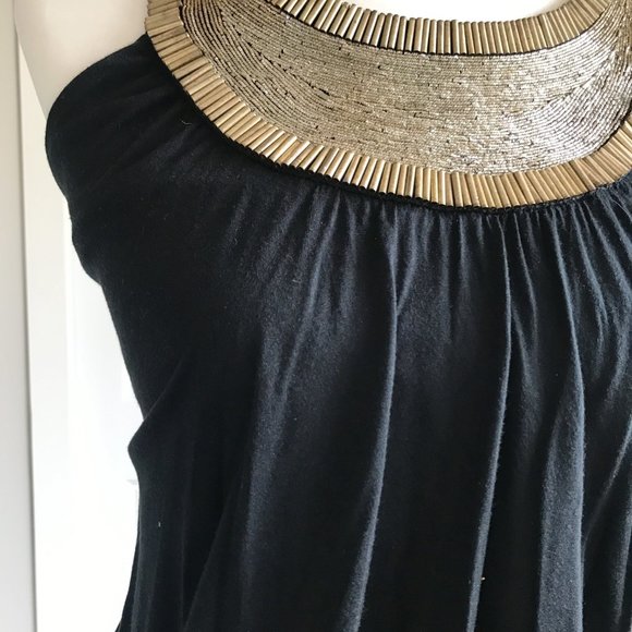 Haute Hippie Embellished Sleeveless Top (M) - Picture 2 of 13